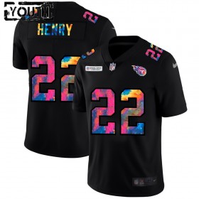 Maillot Enfant Tennessee Titans Derrick Henry 22 Nike 2020 Multicolor Noir
